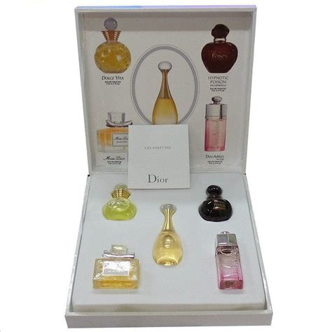 dior perfume miniature set|dior perfume miniatures gift sets.